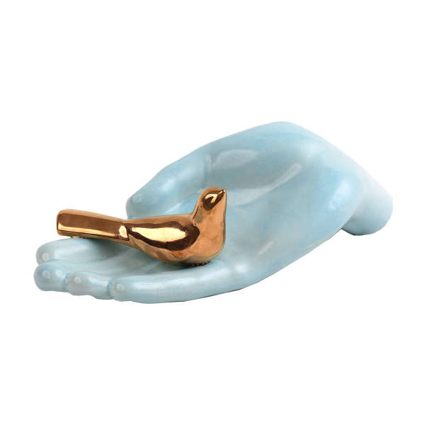 دست با پرنده آبی (42012)