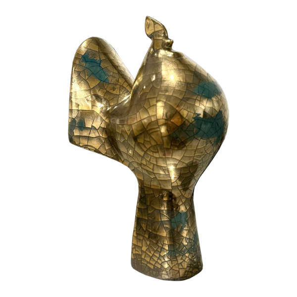 خروس پتینه طلا بزرگ سبز (42050)