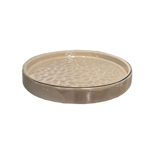 دیس گرد کوچک R کرم (33850)