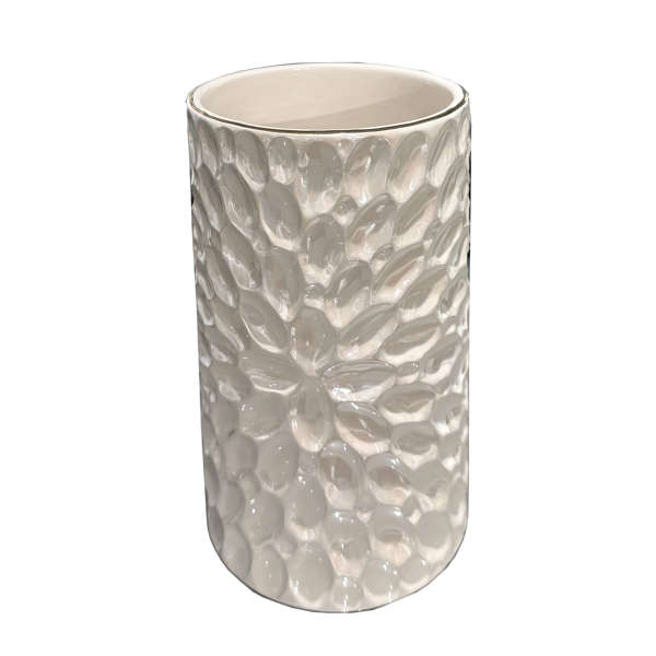 گلدان بزرگ R سفید (33845)