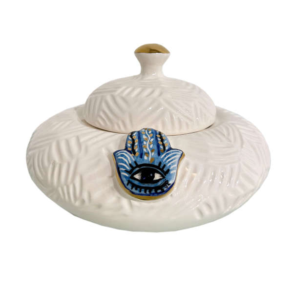 آجیل خوری خمره ای چشم نظر پریوار (7123)